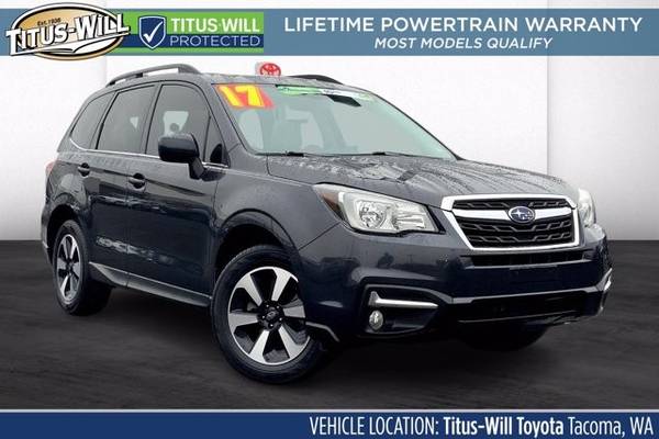 2017 Subaru Forester AWD All Wheel Drive Limited SUV for sale in Tacoma, WA