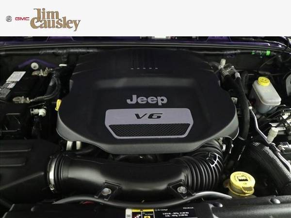 2018 Jeep Wrangler JK SUV Sport - Jeep Purple - - by for sale in Clinton Township, MI – photo 9