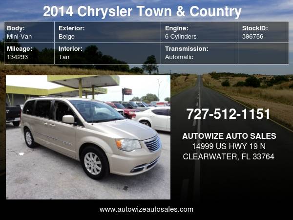2014 Chrysler Town & Country Touring 3 6L - - by for sale in Clearwater, FL – photo 8