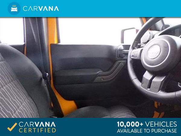 2012 Jeep Wrangler Unlimited Sport SUV 4D suv YELLOW - FINANCE ONLINE for sale in Carrollton, TX – photo 18