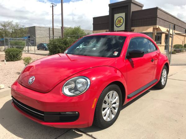 ** 2014 Volkswagen Beetle Coupe ** Turbo, Bright Red, Clean CarFax for sale in Phoenix, AZ