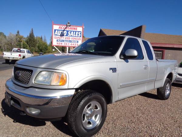 2002 FORD F150 XLT EXT. CAB 4X4 TONNEAU COVER EXTRA CLEAN WARRANTY for sale in Pinetop, AZ
