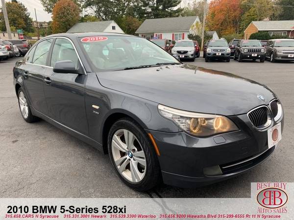 2010 BMW 5-SERIES 528XI! LOADED! SUNROOF! PUSH START! WE DO FINANCING! for sale in N SYRACUSE, NY