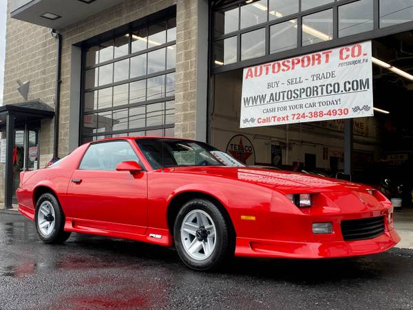 1992 Chevrolet Camaro RS 16K Miles 5-Speed Manual 5 0L V8 for sale in Pittsburgh, PA