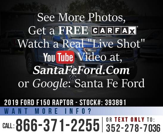 *** 2019 Ford F150 Raptor 4WD *** SAVE Over $4,000 off MSRP! for sale in Alachua, GA – photo 24