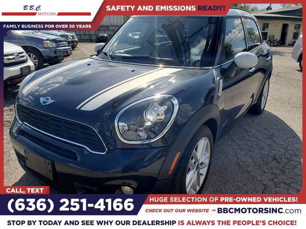 2012 Mini Cooper Countryman S ALL4 ALL 4 ALL-4 AWDCrossover PRICED for sale in Fenton, MO