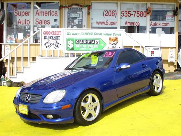 2003 Mercedes-Benz SLK , Low Miles Trades R Welcome, Call/text at 2 for sale in Seattle, WA – photo 2