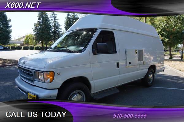 2001 Ford E-Series Cargo E-350 Camper Generator AC 1 Owner 70K for sale in Fremont, CA – photo 21