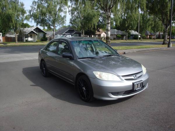 2005 HONDA CIVIC LX 4-DOOR 4-CYL AUTO PS AC 17"ALLOYS 144K MILE CLEAN for sale in LONGVIEW WA 98632, OR – photo 8
