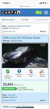 2006 lexus es330 for sale in South El Monte, CA – photo 12