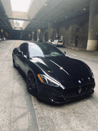 Maserati (Dark Knight) Granturismo sport 1 owner - cars & trucks -... for sale in Burbank, CA – photo 2