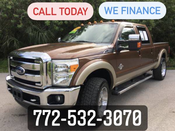 2012 Ford Super Duty F250 SRW Lariat **JUST ARRIVED** - cars &... for sale in Vero Beach, FL