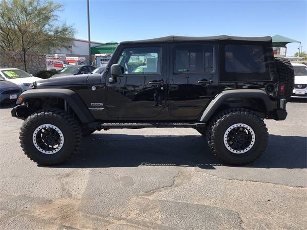 2018 Jeep Wrangler JK Unlimited Sport suv Black Clearcoat - cars &... for sale in El Paso, TX – photo 4