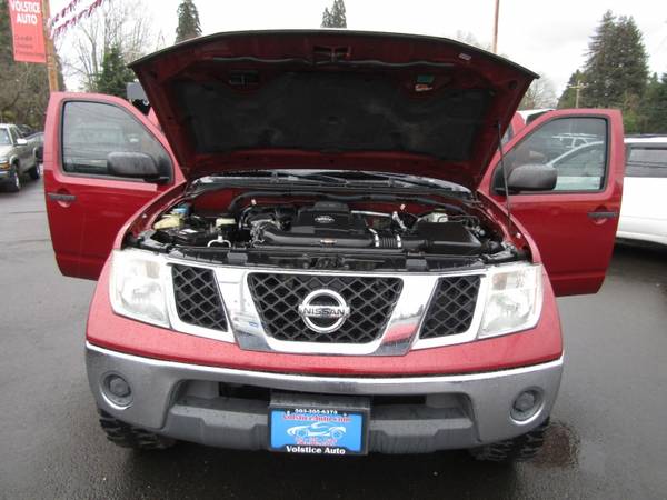 2007 Nissan Frontier 2WD Crew Cab SWB Auto BURGANDY 2 OWNER SO for sale in Milwaukie, OR – photo 21