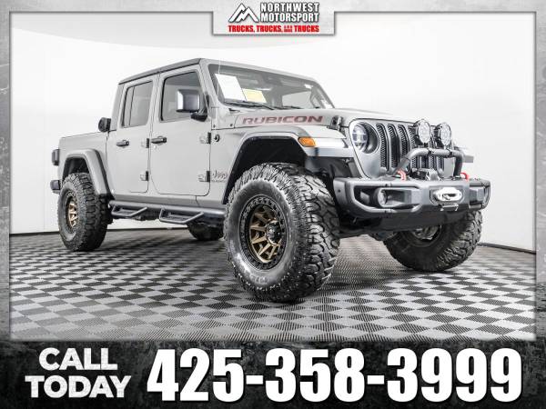 Lifted 2020 Jeep Gladiator Rubicon 4x4 - - by dealer for sale in Lynnwood, WA
