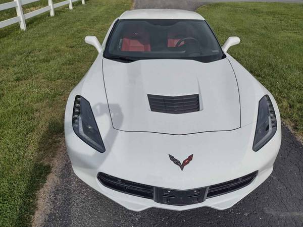 2016 Chevrolet Corvette Z51 Stingray Coupe White 20s 6 2 - cars & for sale in Pottersville, MO – photo 5