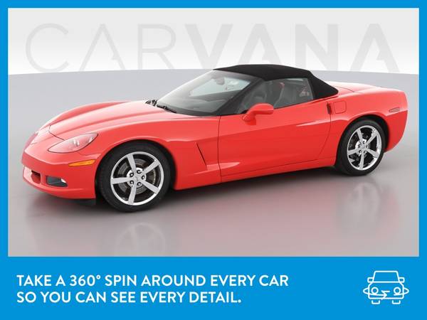 2010 Chevy Chevrolet Corvette Convertible 2D Convertible Red for sale in West Palm Beach, FL – photo 3