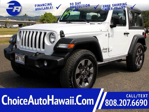 2018 Jeep Wrangler YOU are Approved! New Markdowns! - cars & for sale in Honolulu, HI