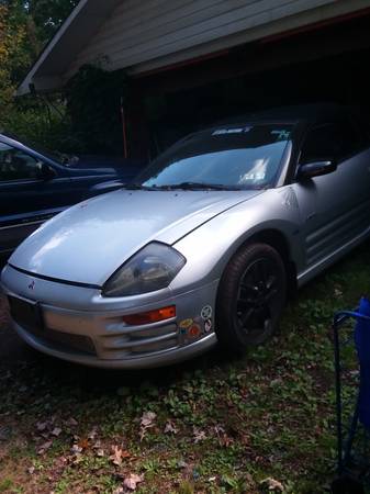 2001 mitsubishi eclipse spyder gt convertible for sale in bear creek twp, PA