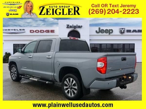 *2020* *Toyota* *Tundra* *Limited* - cars & trucks - by dealer -... for sale in Plainwell, MI – photo 2