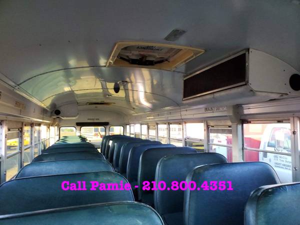 2001 International Bluebird School Bus DIESEL 7.3 - 71 psgr - cars &... for sale in San Antonio, TX – photo 12