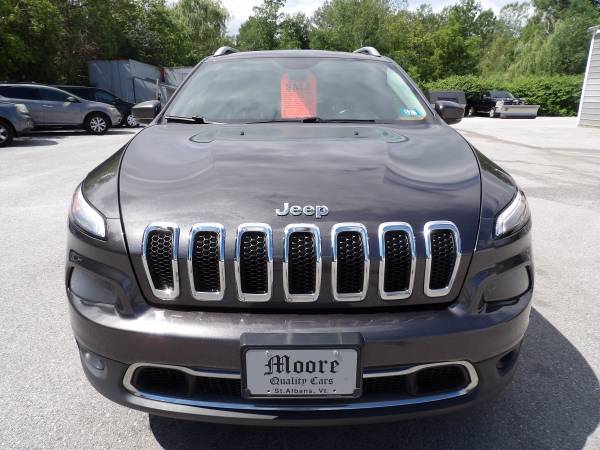 2015 JEEP CHEROKEE LIMITED AWD w 80k miles! - - by for sale in St. Albans, VT – photo 3