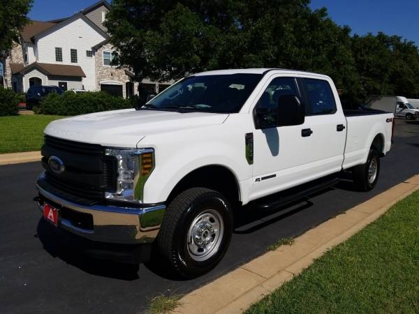 2018 FORD F-250 CREW CAB XL LONG BED 4X4 DIESEL SUPER DUTY PICKUP for sale in Austin, TX