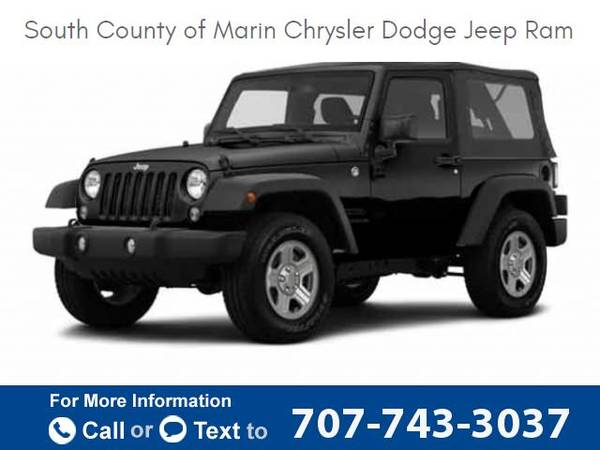 2017 *Jeep* *Wrangler* Willys Wheeler suv Black Clearcoat for sale in Corte Madera, CA
