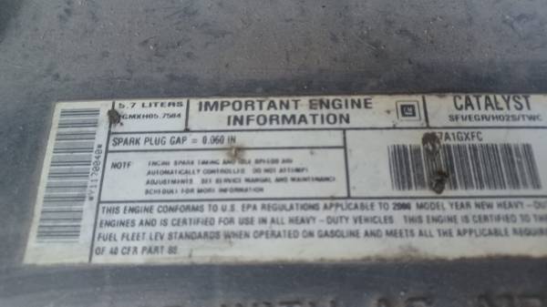 98 GMC Savana needs engine for sale in Wichita, KS – photo 6