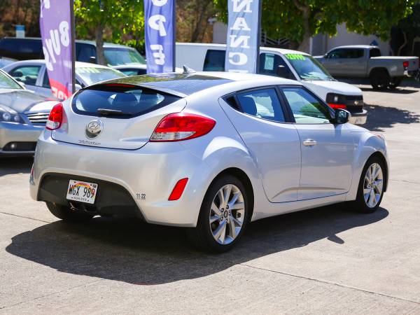 2017 Hyundai Veloster 3d Coupe, Auto, 4-Cyl, Backup Cam, Silver for sale in Pearl City, HI – photo 7