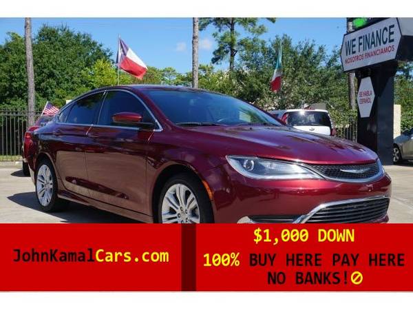 2015 Chrysler 200 Limited❗️❗️ In House Finance In House Financing for sale in Houston, TX