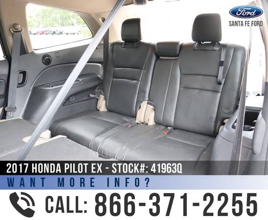 2017 HONDA PILOT EX Leather Seats - Remote Start - Touch for sale in Alachua, FL – photo 19