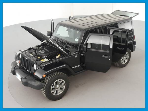 2013 Jeep Wrangler Unlimited Rubicon Sport Utility 4D suv Black for sale in Austin, TX – photo 15