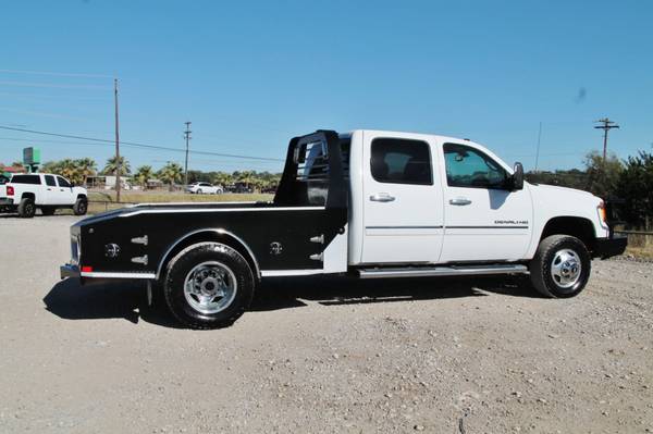 2014 GMC 3500 DENALI 4X4 - SKIRTED FLATBED -LOW MILES -LOADED - TX... for sale in Liberty Hill, TX – photo 14