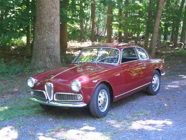 1959 Alfa Romeo Sprint with inbuilt sunroof! - - by for sale in Potomac, District Of Columbia