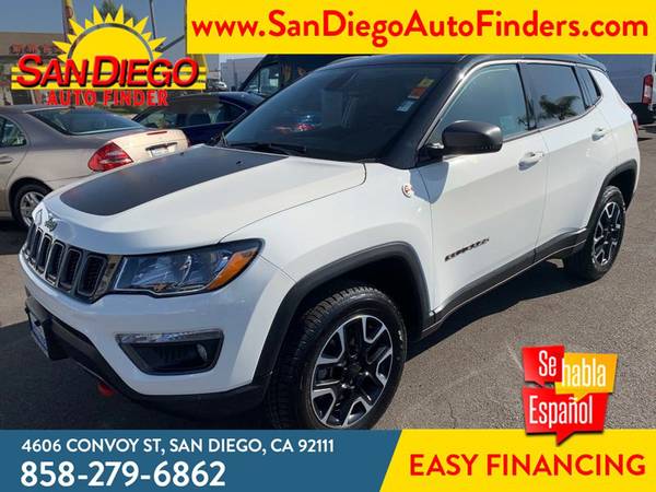 2020 Jeep Compass Trailhawk 4x4,1 owner,10k miles, SKU:23090 Jeep... for sale in San Diego, CA