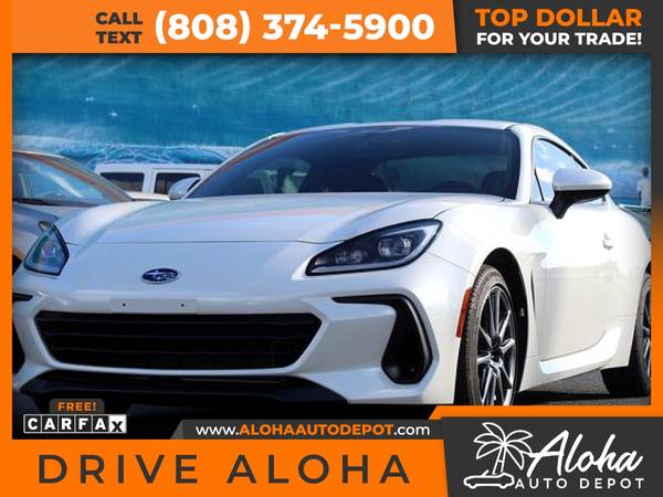 2022 Subaru BRZ Premium Coupe 2D 2 D 2-D for only 551/mo! - cars & for sale in Honolulu, HI