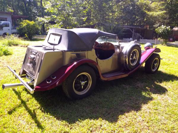 1937 Jaguar convertible kit car - cars & trucks - by owner - vehicle... for sale in Smithville, OK – photo 8