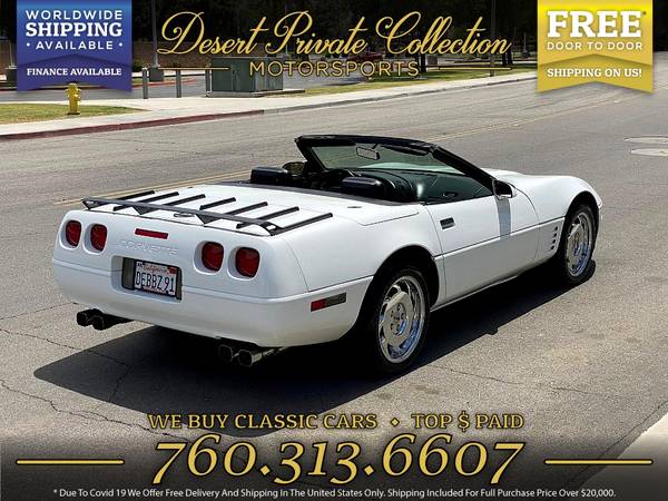 PRICE BREAK on this 1991 Chevrolet Corvette Original paint Excellent for sale in Palm Desert, MD – photo 6