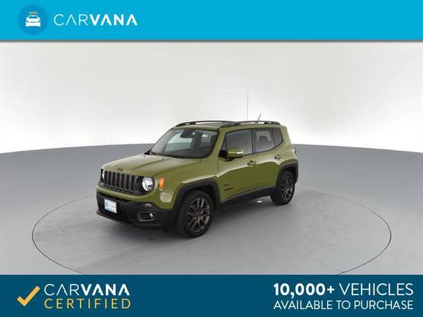 2016 Jeep Renegade 75th Anniversary Sport Utility 4D suv Green - for sale in North Babylon, NY – photo 6