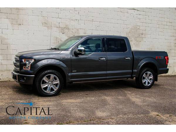 DIRT CHEAP! Gorgeous 2017 Ford F150 Platinum SuperCrew for $35k! for sale in Eau Claire, WI – photo 5