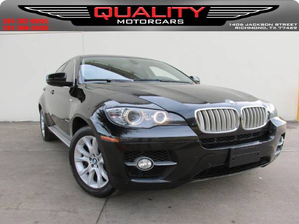 2011 BMW X6 X-DRIVE TWIN TURBO BLACK "LOW MILES" 89K ~~ GREAT DEAL ~ for sale in Richmond, TX