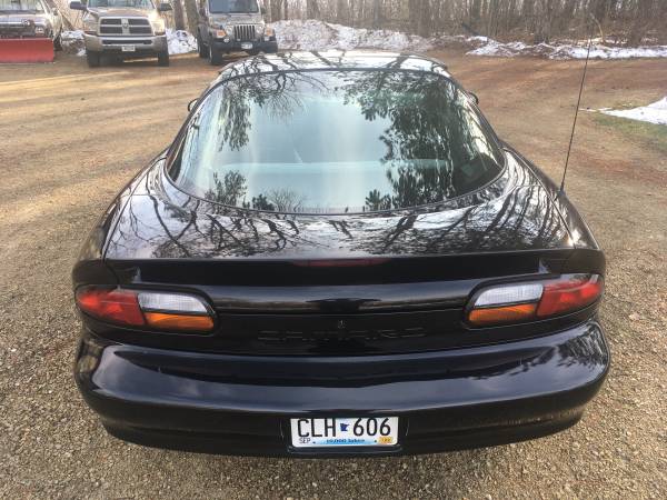 2001 Chevrolet Camaro, Black, Glass T-Tops, One Owner, Low Miles for sale in River Falls, MN – photo 5