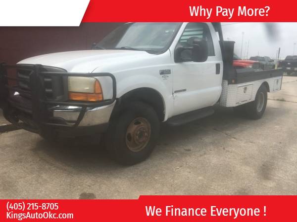 2001 Ford Super Duty F-350 DRW Reg Cab 141" WB XL 4WD 500 down with... for sale in Oklahoma City, OK