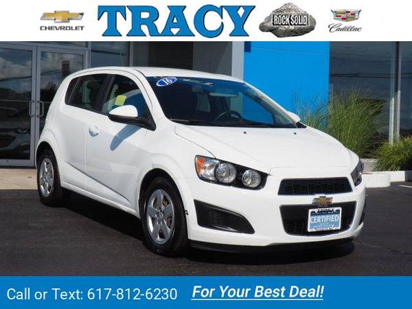 2016 Chevy Chevrolet Sonic LS sedan White for sale in Plymouth, MA