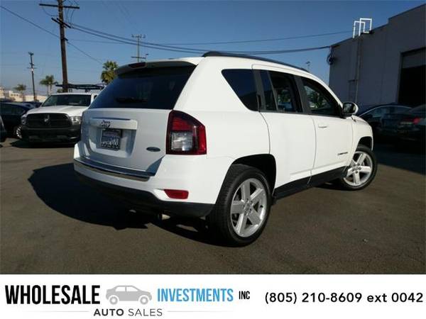 2014 Jeep Compass SUV Latitude (Bright White Clearcoat) for sale in Van Nuys, CA – photo 2