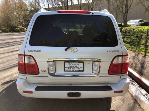 2004 Lexus LX470 4WD - Navigation, Low Miles, Clean title, 3rd Row for sale in Kirkland, WA – photo 6