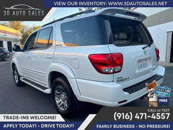 155/mo - 2007 Toyota Sequoia LimitedSUV - - by dealer for sale in Rocklin, NV – photo 8