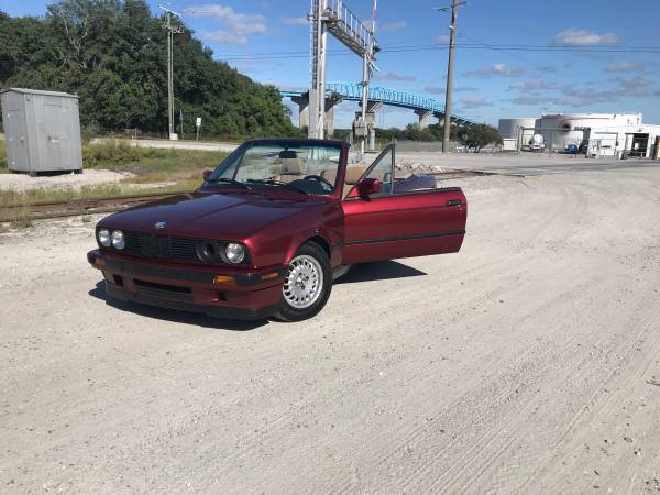 1991 BMW 318i/E30 - 5 Speed Manual Convertible - GREAT SHAPE!!! for sale in North Charleston, SC – photo 5