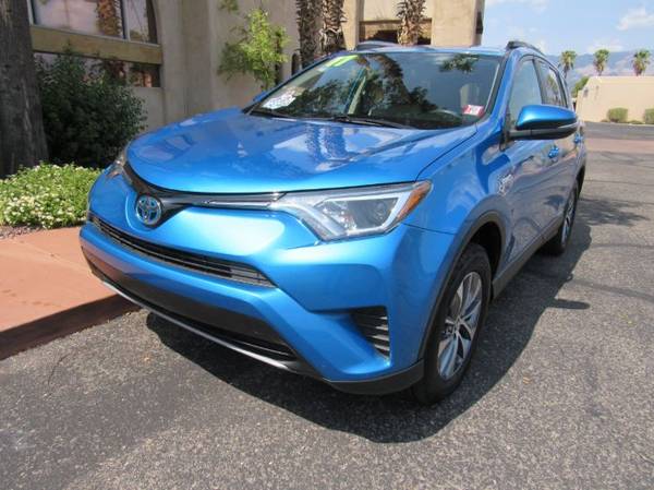 2017 Toyota RAV4 Hybrid XLE suv Electric Storm Blue - cars & trucks... for sale in Tucson, AZ – photo 18